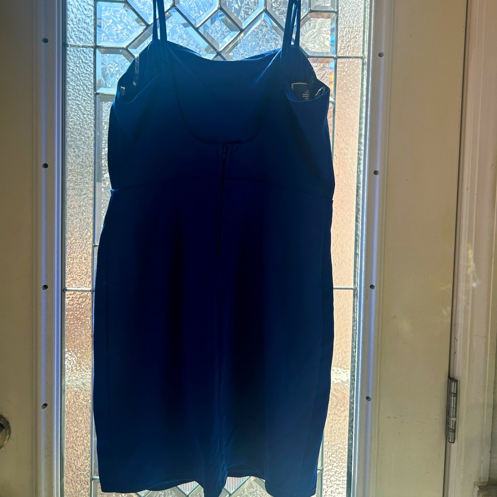 Blue dress